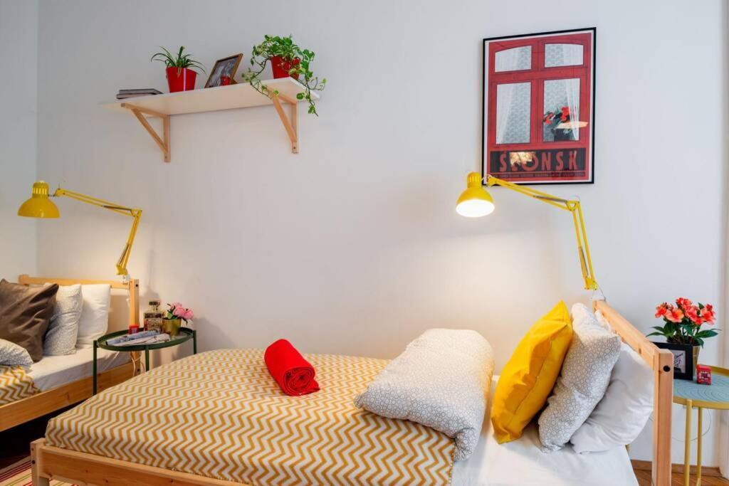 Blue Peace-Apartment With Free Parking In Center For 1-6 People Krakow Ngoại thất bức ảnh