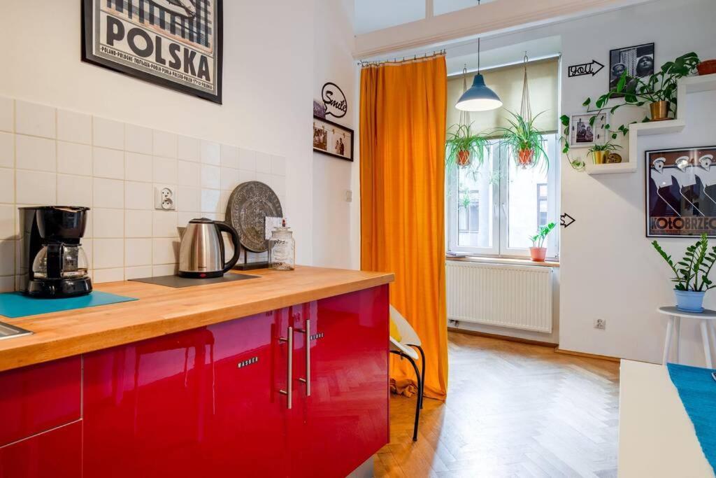 Blue Peace-Apartment With Free Parking In Center For 1-6 People Krakow Ngoại thất bức ảnh